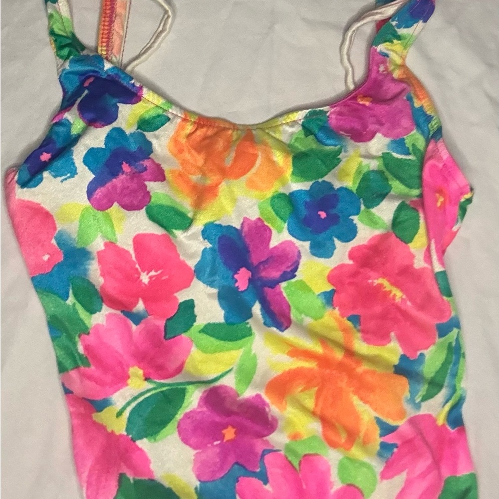 Colorful Floral Bikini Bottom - Picture 2 of 4